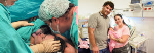 Pionera cirugía fetal en el Garrahan mejora el futuro de una beba con mielomeningocele