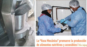 El Rotary Club Caseros Sur donó una  “Vaca Mecánica” para promover la producción de alimentos nutritivos y accesibles